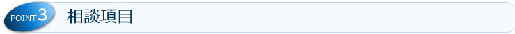 相談項目